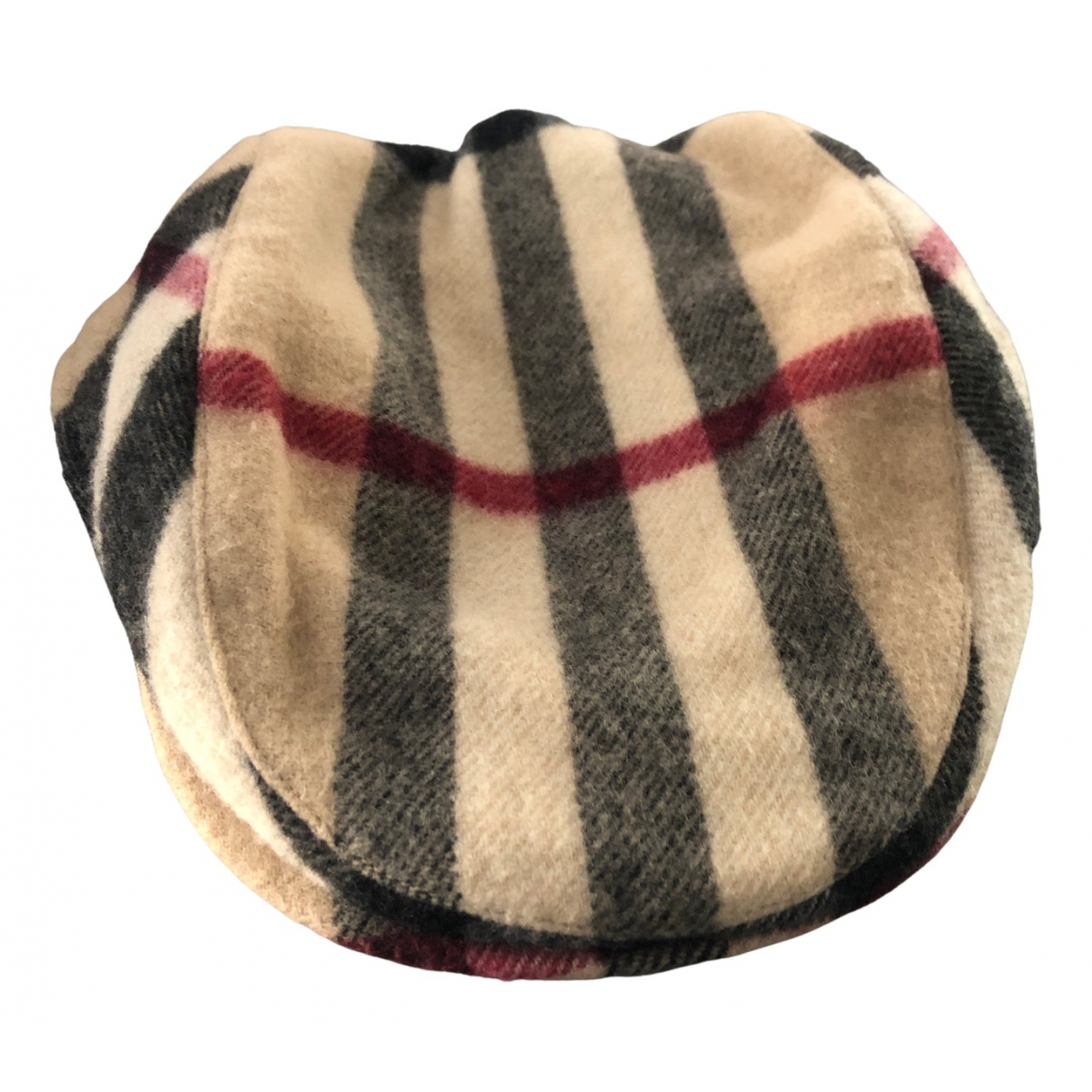 Wool beret Burberry Beige size M 